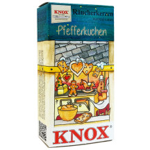 24 Medium Incense Cones in Gingerbread Scent ~ Christmas Baking Scents by Knox ~ Germany